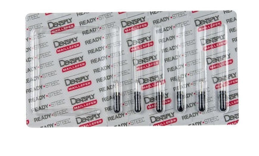 K-File Readysteel (040 RA25мм) Dentsply Sirona ендо-інстумент для очищення каналу A012D02504004 фото K-File Readysteel (040 RA25мм) Dentsply Sirona ендо-інстумент для очищення каналу A012D02504004 фото