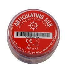 Articulating Silk ВК08 80&micro;m (10мх16мм) Bausch артикуляційний шовк BK08 фото