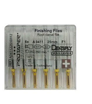ProTaper Universal F1 (6шт-25мм) Dentsply Sirona ендо-інструмент для формування каналу A0411225G0103 фото