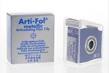 Arti-Fol metallic Shimstock ВК33 12&micro;m (20м х 22мм одностороння) Bausch  фольга BK33 фото