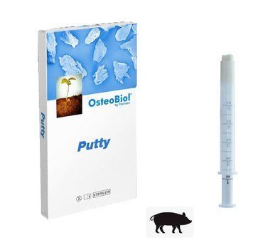 Putty (0.5 cc) OsteoBiol гідратована колегенована кортико-губчаста паста HPT09S фото